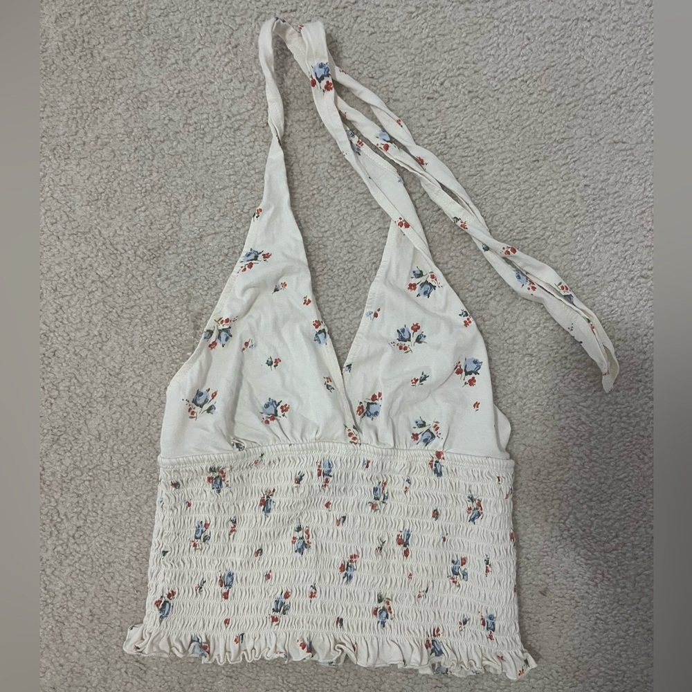 Floral Halter Top